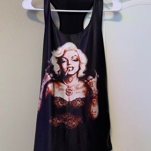 Marilyn Monroe Raceback Tanktop